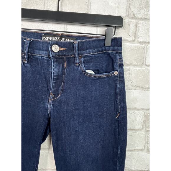 Express Mid-Rise Jeans Skinny - Picture 4 of 10